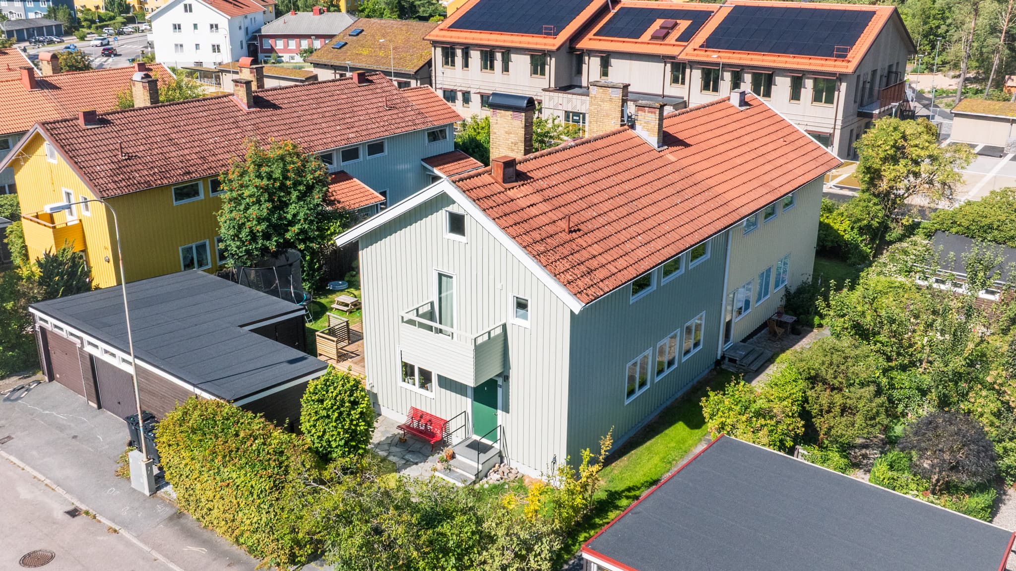 Färdigmålad trävilla