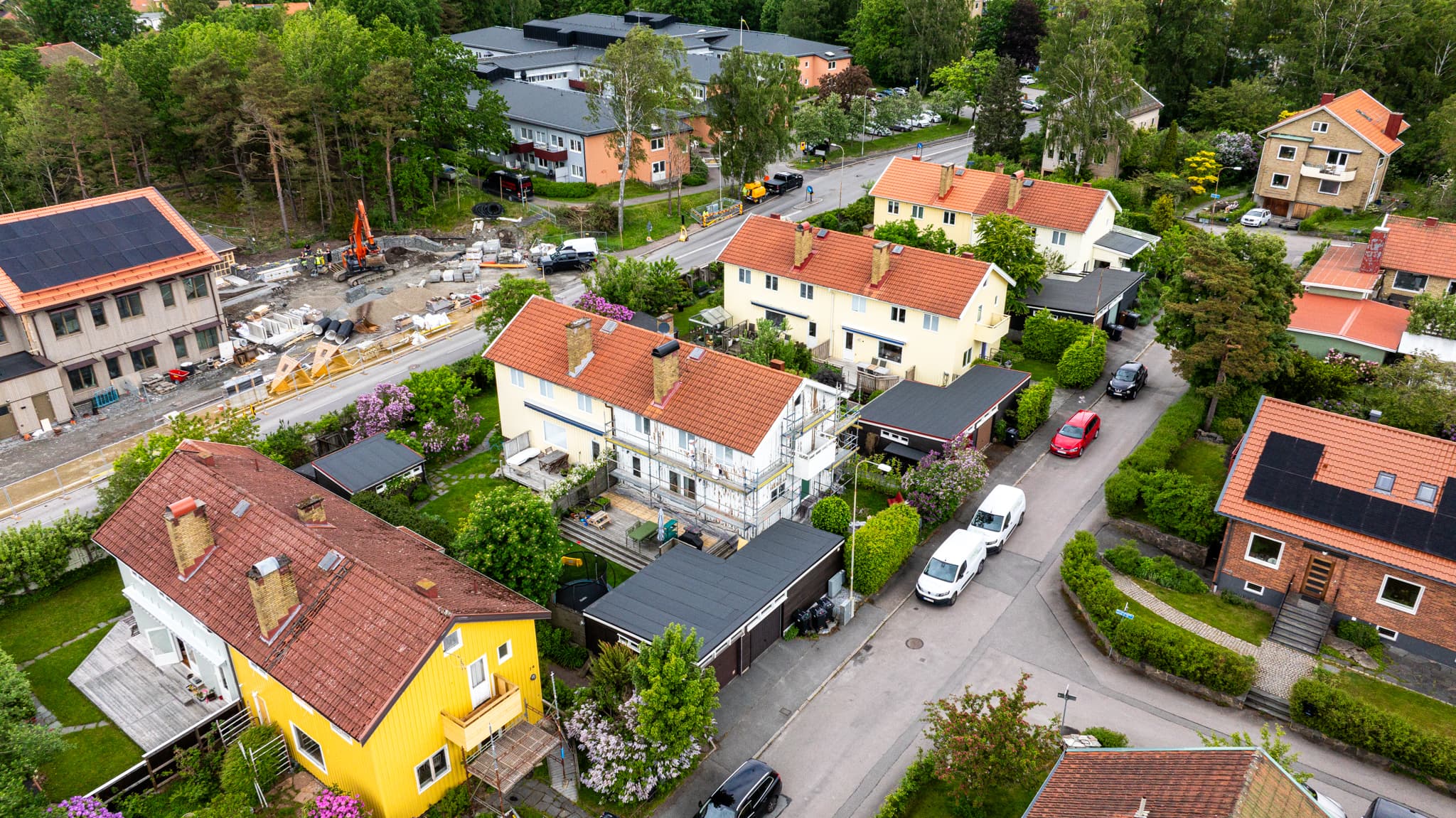 Förberedelse och maskering inför målning
